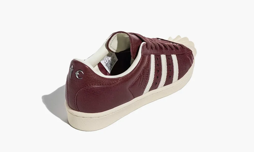 Thug Club x Adidas Originals Superstar Vintage Collegiate Burgundy / Cream White