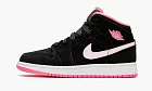 Air Jordan 1 Mid GS Black Digital Pink