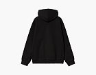 Carhartt WIP Hooded American Script Zip Jacket Black