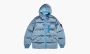 Stone Island Hooded Down Jacket Mid Blue 