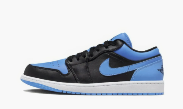 Nike Air Jordan 1 Low Black University Blue 