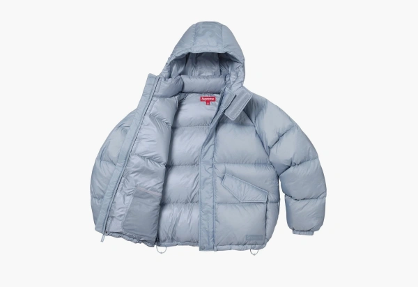 Supreme 700-Fill Down Lightweight Puffer Jacket Light Blue 