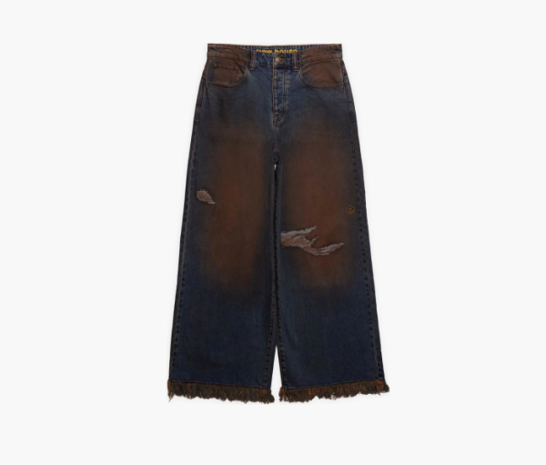 Drew House Ultra Wide Leg Jeans Weddington Wash 