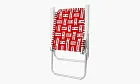 Supreme Lawn Chair Red