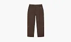 Stussy Sport Flight Pants Dark Brown