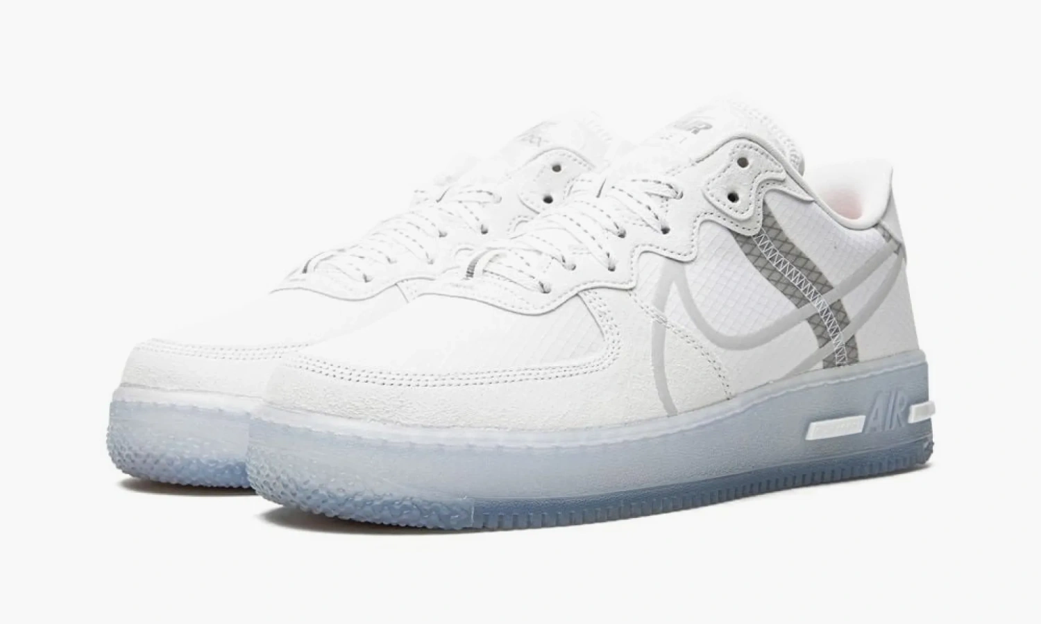 Nike Air Force 1 React White Light Bone 