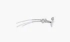 Gentle Monster Briolette 02 Sunglasses Silver/Clear