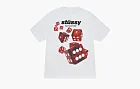 Stussy Rollers Tee White