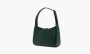 Saint Laurent Bronze Monogram Le 5 A 7 Hobo Bag in Smooth Leather Vert Fonce 