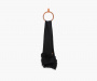 Loewe Scarf in Alpaca Blend "Black" 