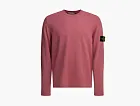 Stone Island Cotton Canvas Sweatshirt Magenta