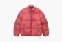 Stussy Recycled Nylon Down Puffer Faded Red 