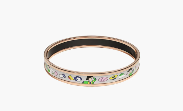 Hermès L'Epopee bangle Gold  Hermès L'Epopee bangle Gold