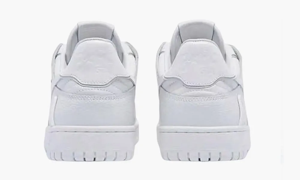 A Bathing Ape BAPE SK8 Sta Triple White Patent Leather