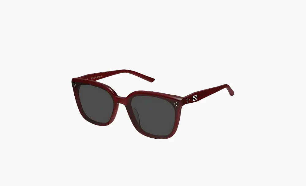 Gentle Monster Acetate Square Sunglasses Women Red