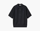 Carhartt WIP Miles Knit Polo Navy
