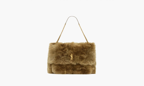 Saint Laurent Niki Oversized In Fur Rouan 