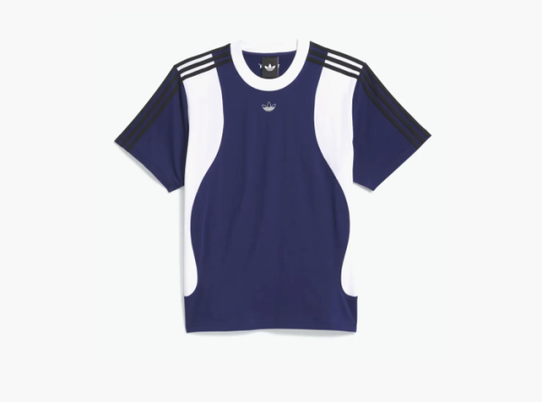 Adidas Originals Tyshawn Tee Dark Blue / White  Adidas Originals Tyshawn Tee Dark Blue / White