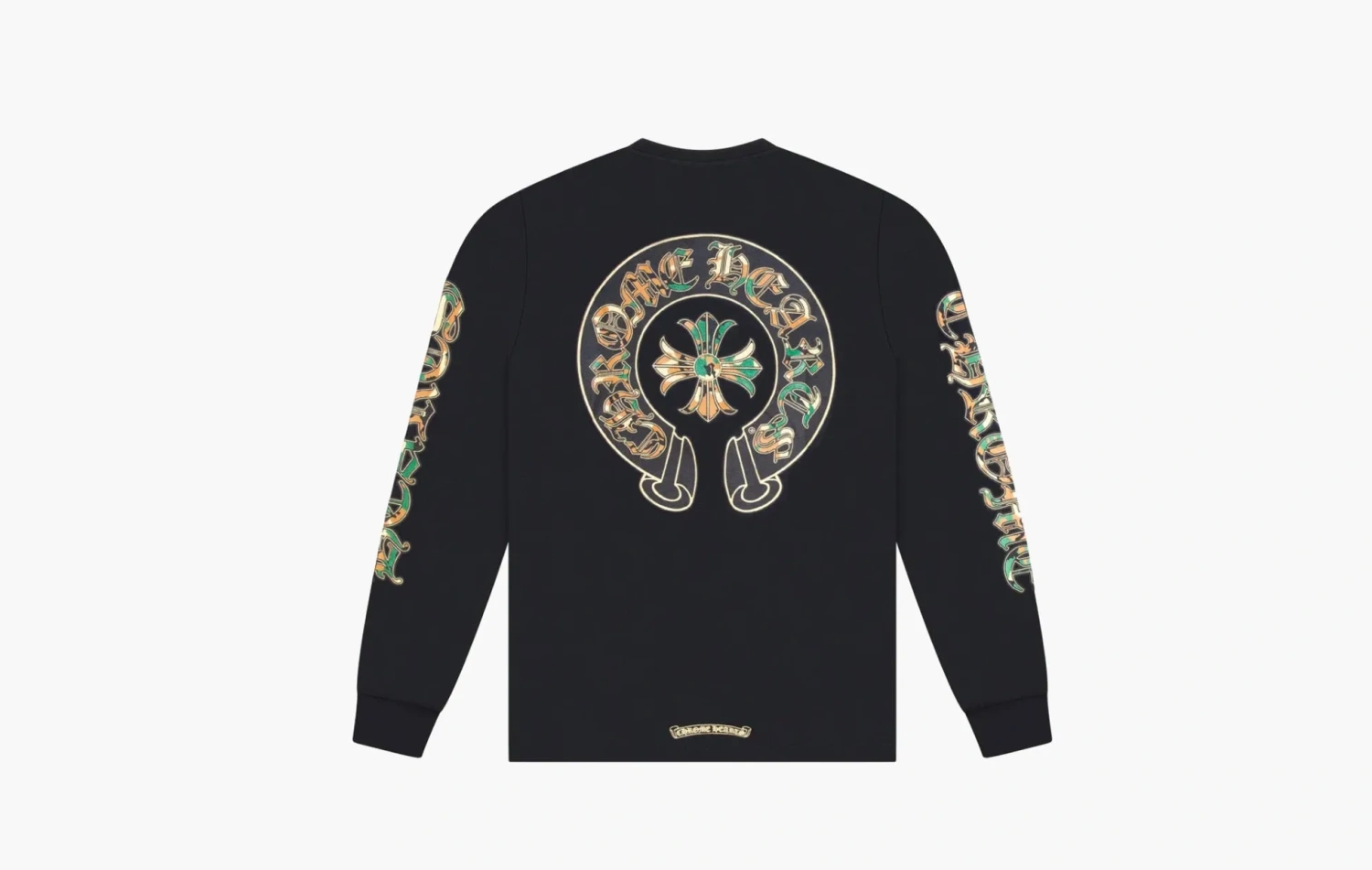 Chrome Hearts Camo Horseshoe L/S T-Shirt Black 