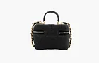 Chanel Small Vanity With Chain Leather Crossbody Bag Black