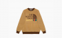 The North Face x Gucci Faux Fur Sweatshirt "Brown" 