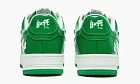 A Bathing Ape BAPE Sta Patent Leather Green White