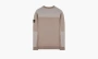 Stone Island Lightweight Cotton Sweatshirt Light Brown 
