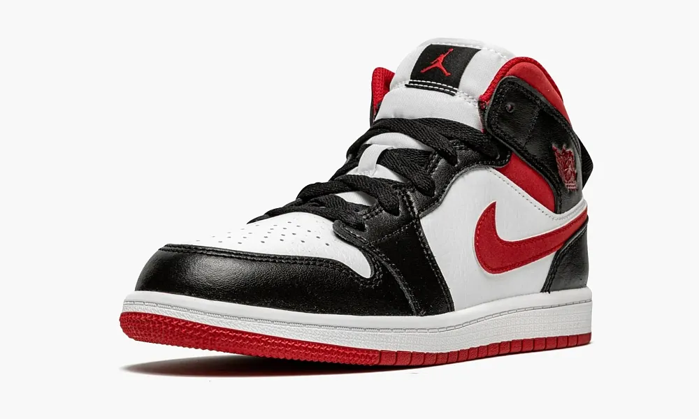 Air Jordan 1 Mid PS Gym Red Black White