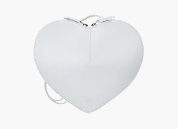 Alaia Le Coeur Bag White 