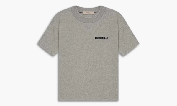 Essentials T-shirt Ss22 Dark Oatmeal 