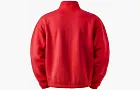 WYSION ZIP SWEATSHIRT CARMINE RED