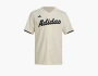 Adidas Dugout Full-Button Cotton Jersey Cream White 