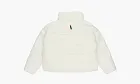 Nike Short Faux Fur Jacket White