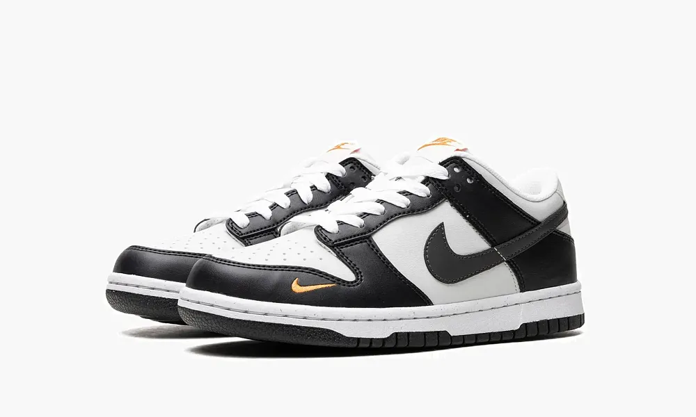 Nike Dunk Low Next Nature GS Black Bright Mandarin