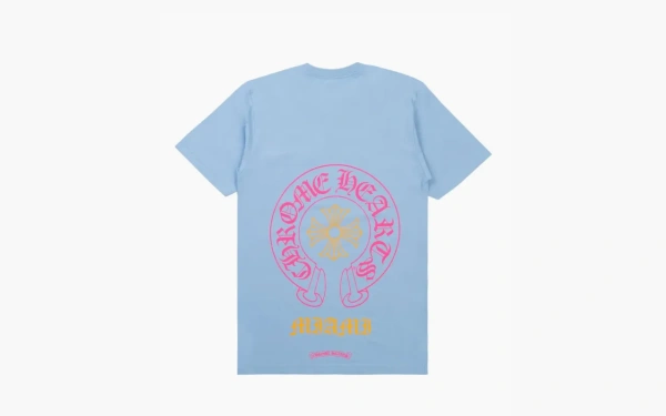 Chrome Hearts Stadium Miami Exclusive Horseshoe T-Shirt Blue 