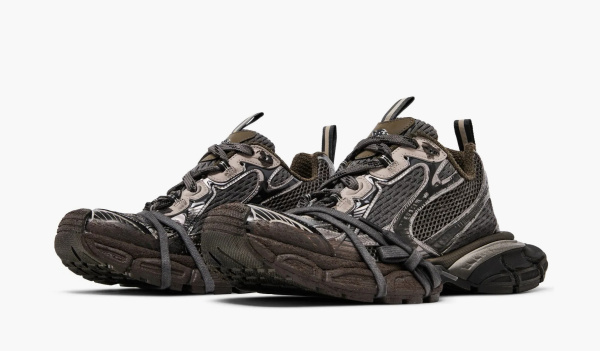 Balenciaga 3XL Sneaker Worn-Out - Brown 