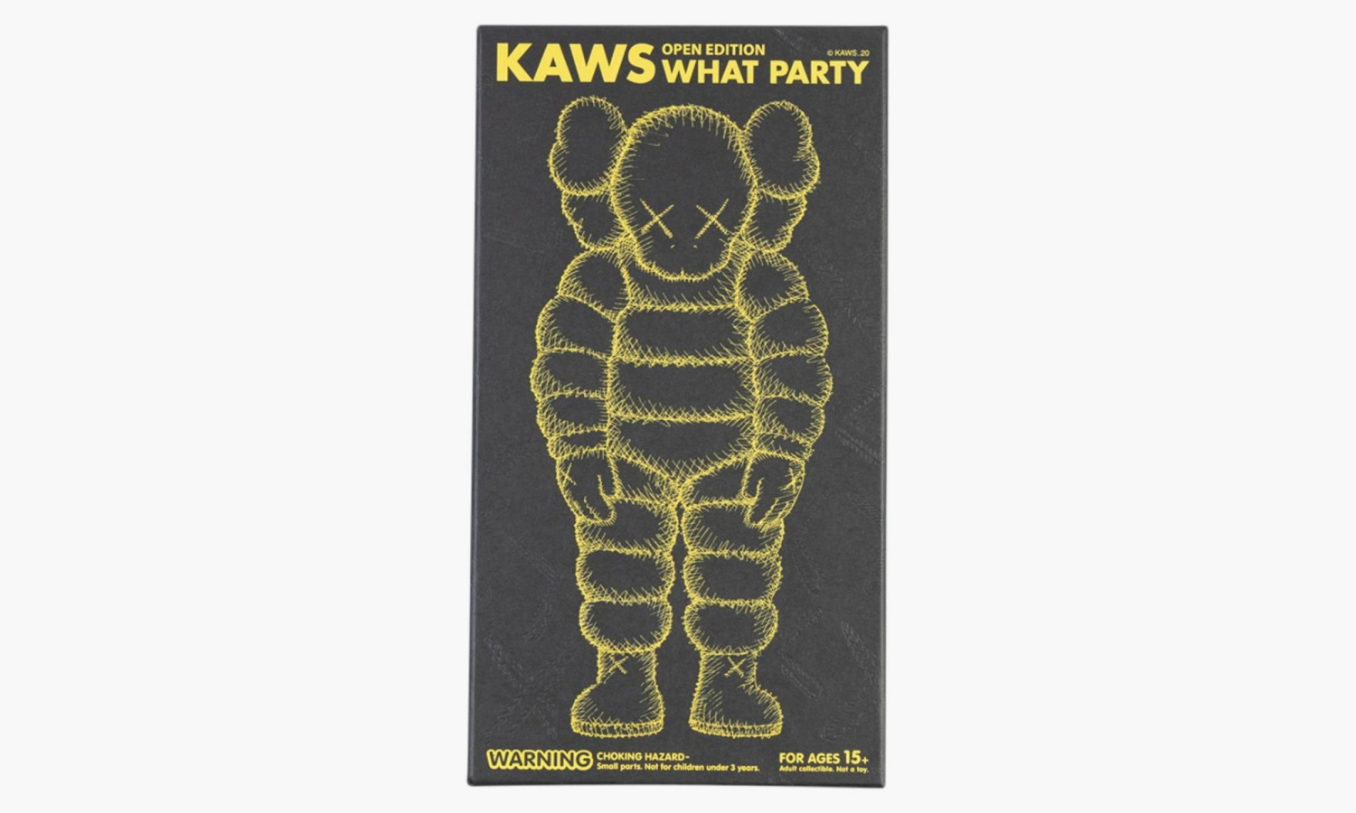 фото KAWS What Party Figure "Yellow" (Kaws)-KAWS054