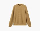 Stone Island Ghost Cotton Cashmere Knit Jumper Dark Beige