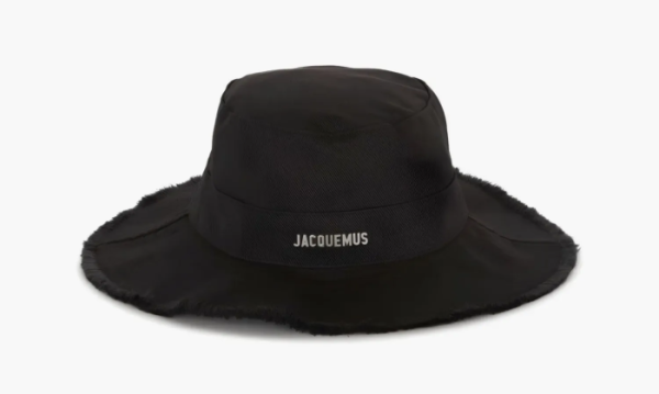 Jacquemus Le Bob Artichaunt Hat Black 