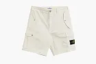 Stone Island Stretch Ripstop Shorts Ivory