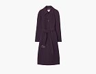 Burberry Wool Car Coat Purple