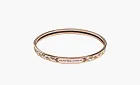 Hermès Tresse de Coeur bangle Rose Gold