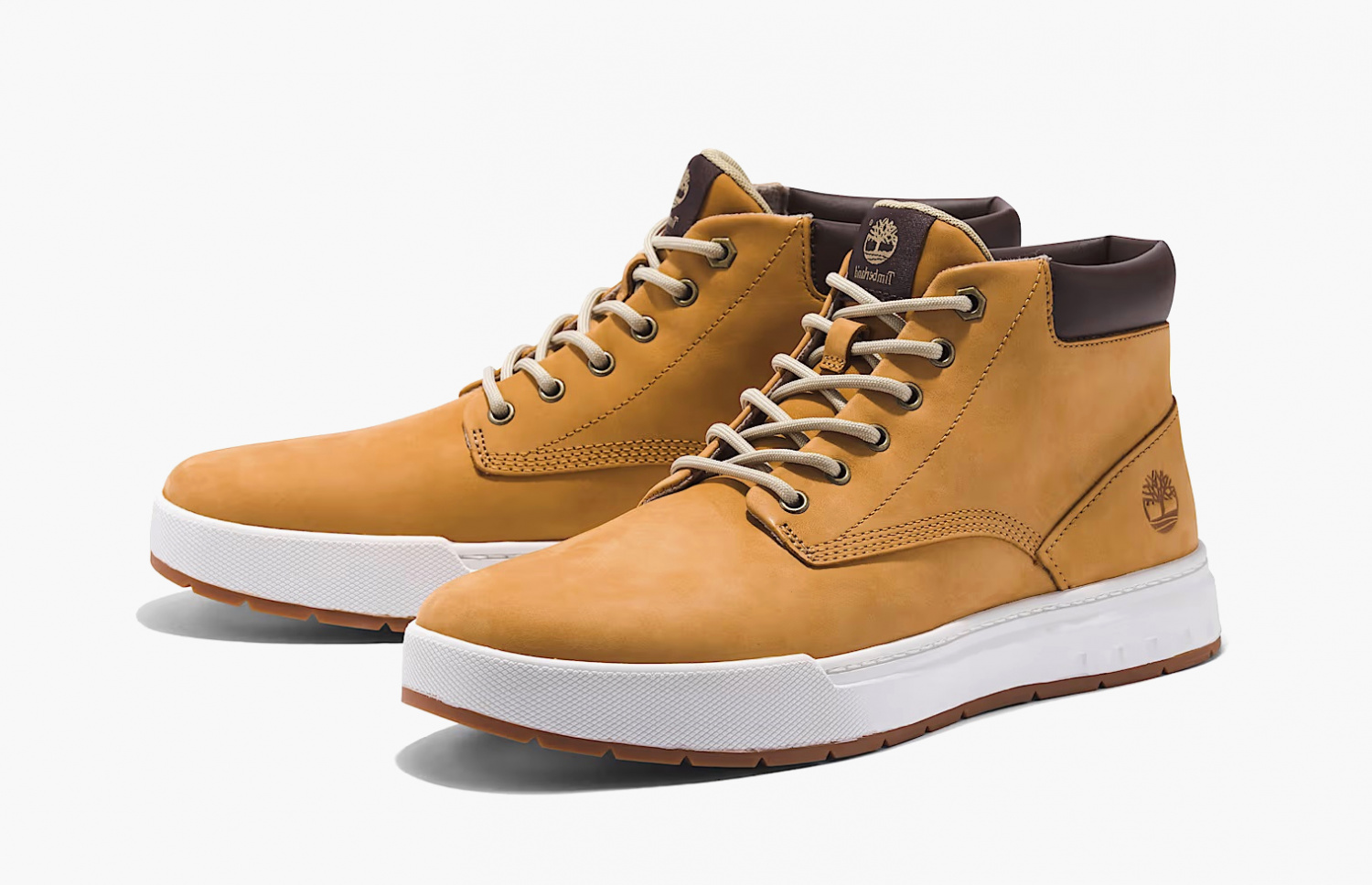 Timberland Maple Grove Leather Chukka Boots "Wheat" 