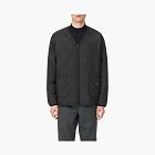 Carhartt WIP Quilted Liner Jacket Black Back Logo