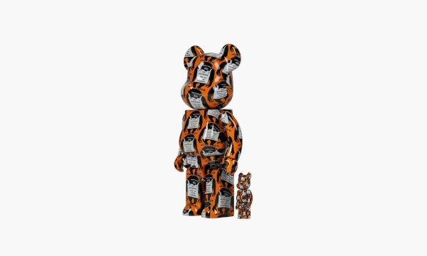 Bearbrick Monkey Sign 100% And 400%  Bearbrick Monkey Sign 100% And 400%