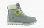 Timberland Premium 6 Inch Waterproof Wide Fit Boot "Grey Nubuck" WMNS 