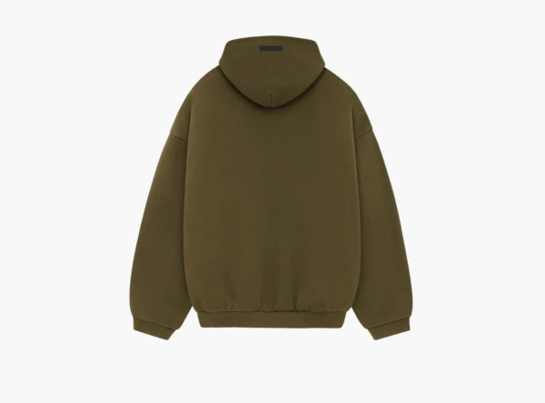 Fear of God Essentials Fleece Hoodie Olive 