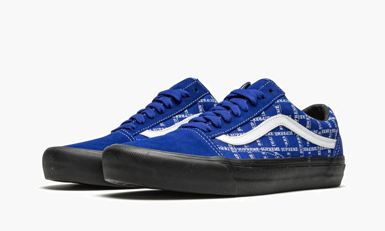 Vans Old Skool Pro "Supreme - Grid Logo - Blue" 