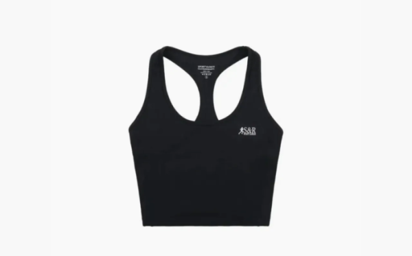 Sporty & Rich SR Runner Tank TOP Black 