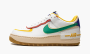 Air Force 1 LO SHADO MNS WMNS "Summit White Neptune Green" 